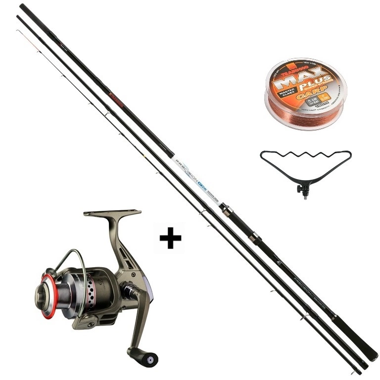 TRABUCCO Prut Precision Feeder XT SW 3603//MH 3,6m/90g + naviják + hrazda