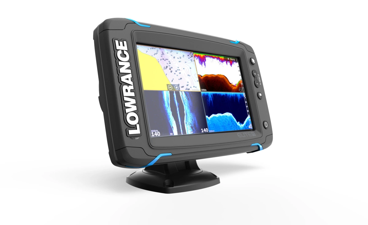 Lowrance Elite-7 Ti 83/200/455/800 + BATERIE A NABÍJEČKA ZDARMA!