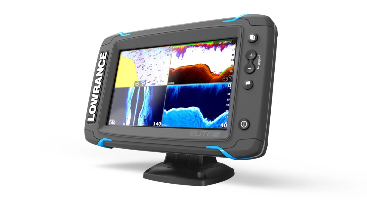 Lowrance Elite-7 Ti 83/200/455/800 + BATERIE A NABÍJEČKA ZDARMA!