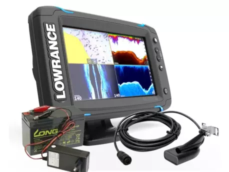 Lowrance Elite-7 Ti 83/200/455/800 + BATERIE A NABÍJEČKA ZDARMA!