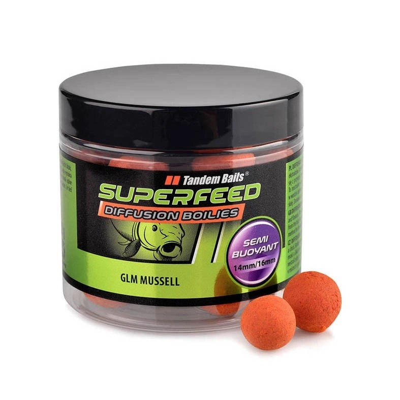 TANDEM BAITS SuperFeed Diffusion fluo Boilies 14-16mm / 90g