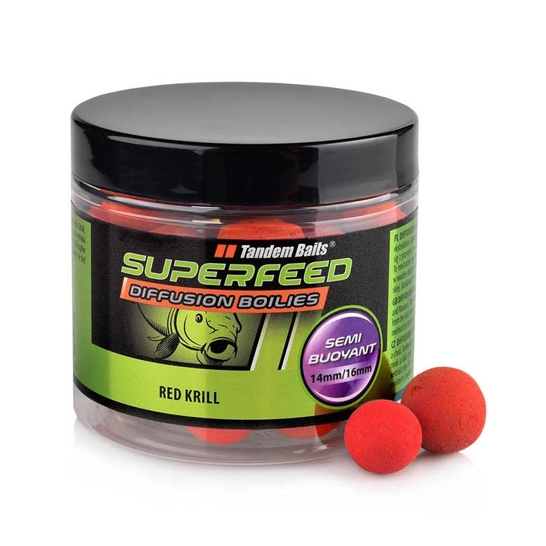 TANDEM BAITS SuperFeed Diffusion fluo Boilies 14-16mm / 90g