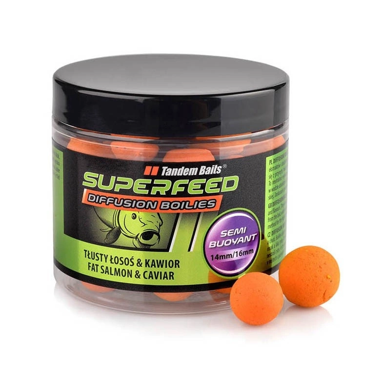 TANDEM BAITS SuperFeed Diffusion fluo Boilies 14-16mm / 90g