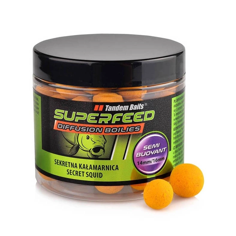 TANDEM BAITS SuperFeed Diffusion fluo Boilies 14-16mm / 90g