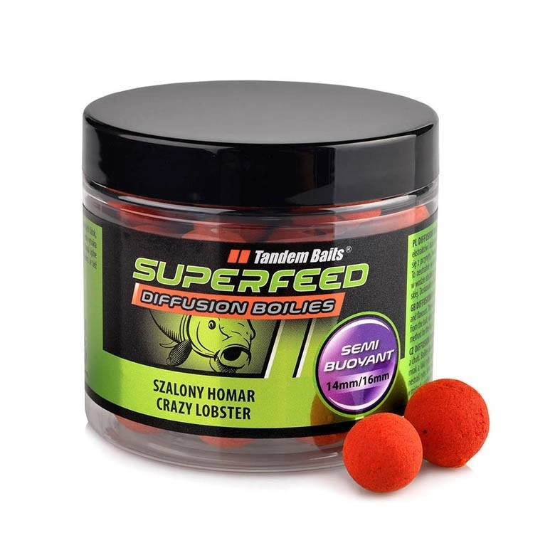 TANDEM BAITS SuperFeed Diffusion fluo Boilies 14-16mm / 90g