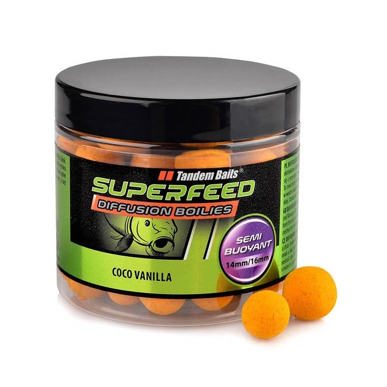 TANDEM BAITS SuperFeed Diffusion fluo Boilies 14-16mm / 90g