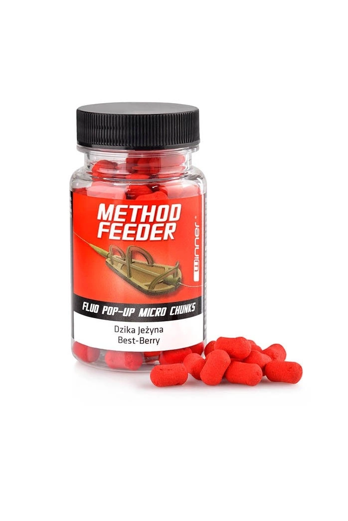 Tandem Baits Method Feeder Fluo Pop-up Micro Boilies Esche per Carpe