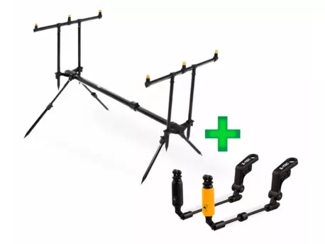 ZFISH Stojan Rod Pod Classic 3 Rods + 2x Indikátor záběru zdarma!