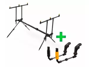 ZFISH Stojan Rod Pod Classic 3 Rods + 2x Indikátor záběru zdarma!