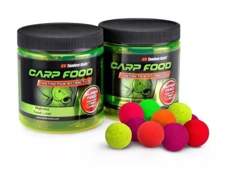 TANDEM BAITS Plovoucí boilies Superfeed pop-up 18mm / 250ml - Oliheň & Pomeranč