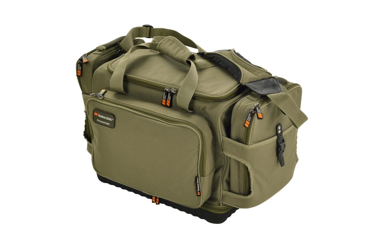 Borsa Da Pesca Tandem Baits Enforcer Carryall, Impermeabile, Capiente, Per Il Trasporto Di Canne Ed Esche
