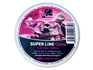 LK Baits Super Line Camo 0,33mm 750m