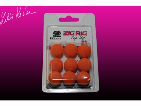 LK Baits ZIG RIG Pop–Up 18 mm – Orange
