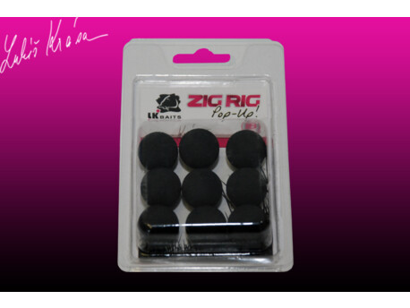 LK Baits ZIG RIG Pop–Up 18 mm –  Black