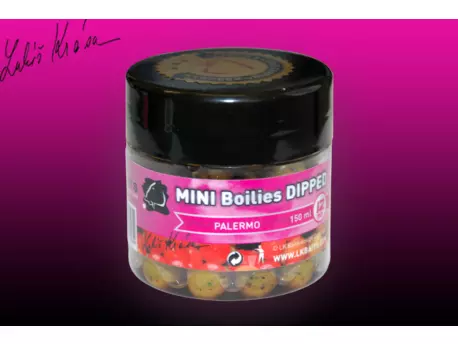 LK BAITS MINI Boilies DIPPED 12mm 150ml PALERMO