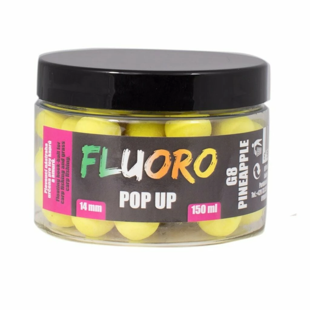 LK BAITS Fluoro Pop-up Pineapple 14mm