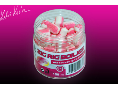 LK Baits Zig Rig Boilie Wild Strawberry/Carp Secret 14mm, 150 ml