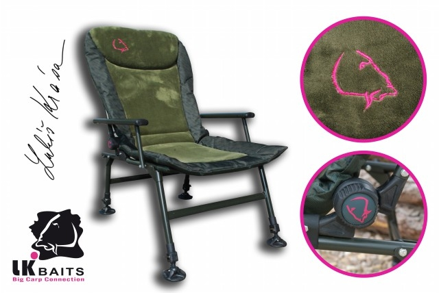 LK Baits Křesílko Camo Arm Chair