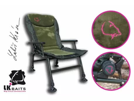 LK Baits Křesílko Camo Arm Chair