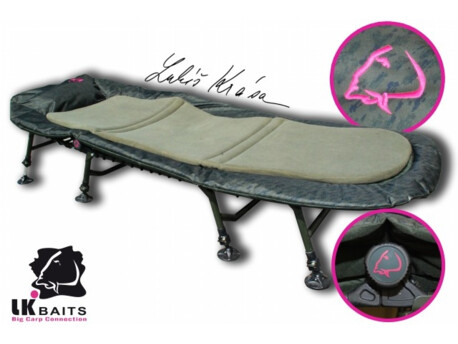 LK Baits Lehátko Camo De-Luxe Bed Chair