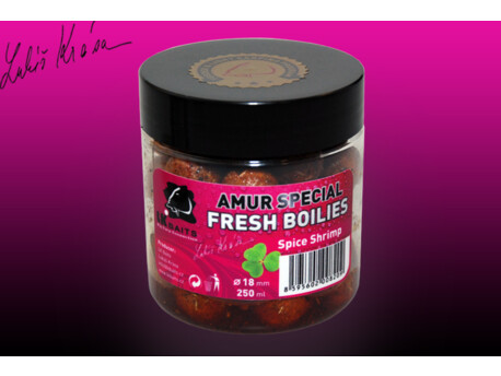 LK BAITS FRESH BOILIES Amur special Spice Shrimp 18mm 250ml