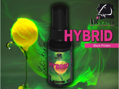 LK BAITS Hybrid Spray Black Protein 50ml