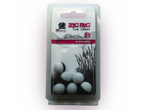 LK Baits ZIG RIG Pop–Up 14 mm – Black/White