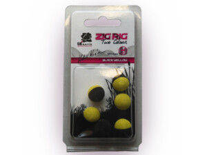 LK Baits ZIG RIG Pop–Up 14 mm – Black/Yellow
