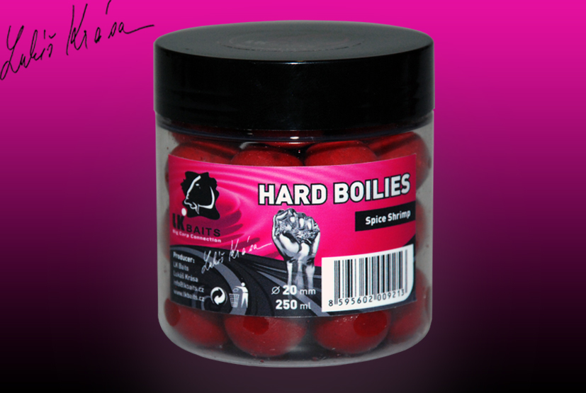 LK BAITS HARD Boilies Spice Shrimp 20mm 250ml
