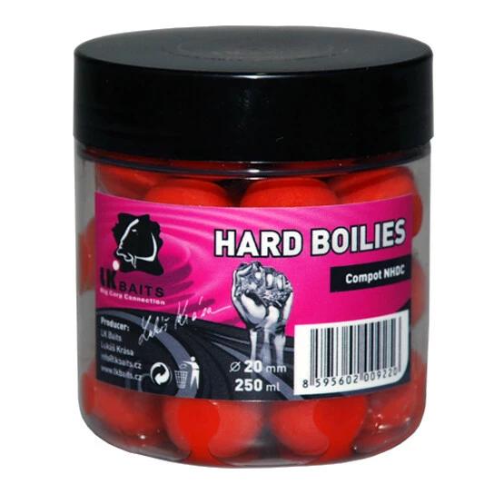 LK BAITS HARD Boilies Compot NHDC 20mm 250ml