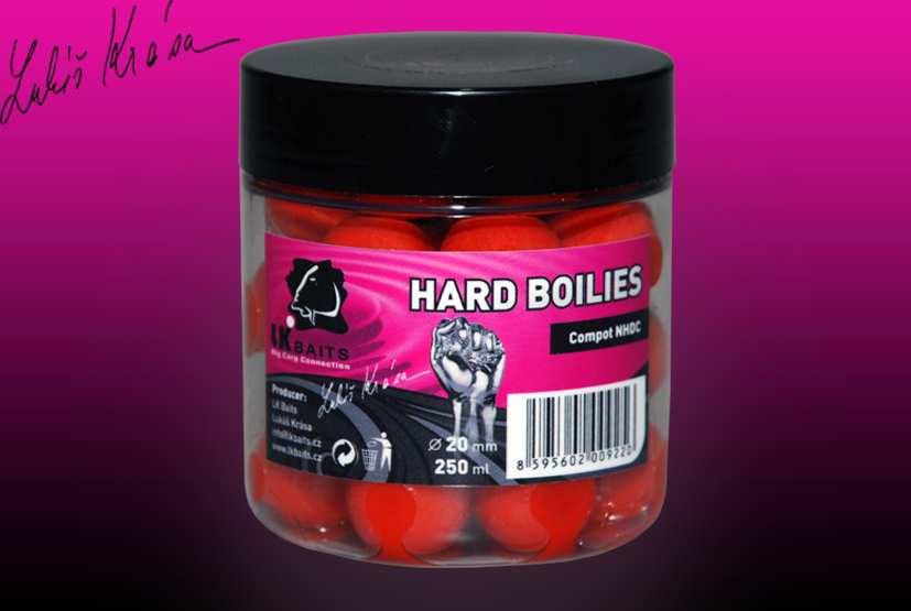 LK BAITS HARD Boilies Compot NHDC 20mm 250ml