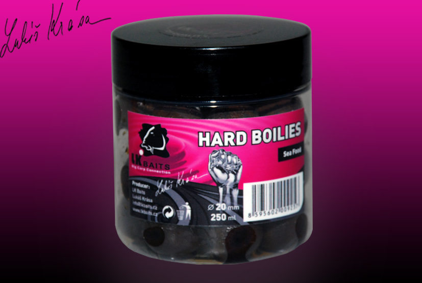 LK BAITS HARD Boilies Sea Food 24mm 250ml