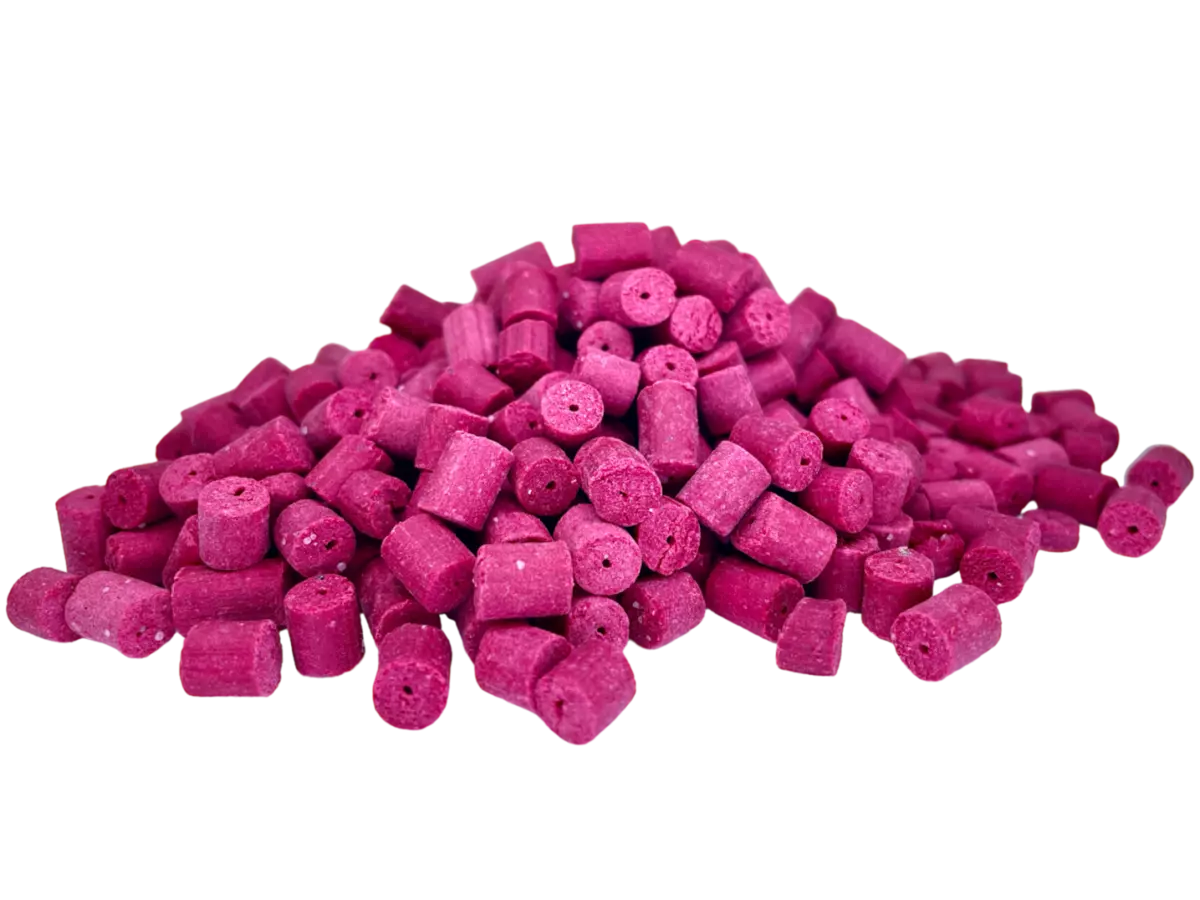 LK Baits Salt Red Hallibut Pellets 1kg, 12mm