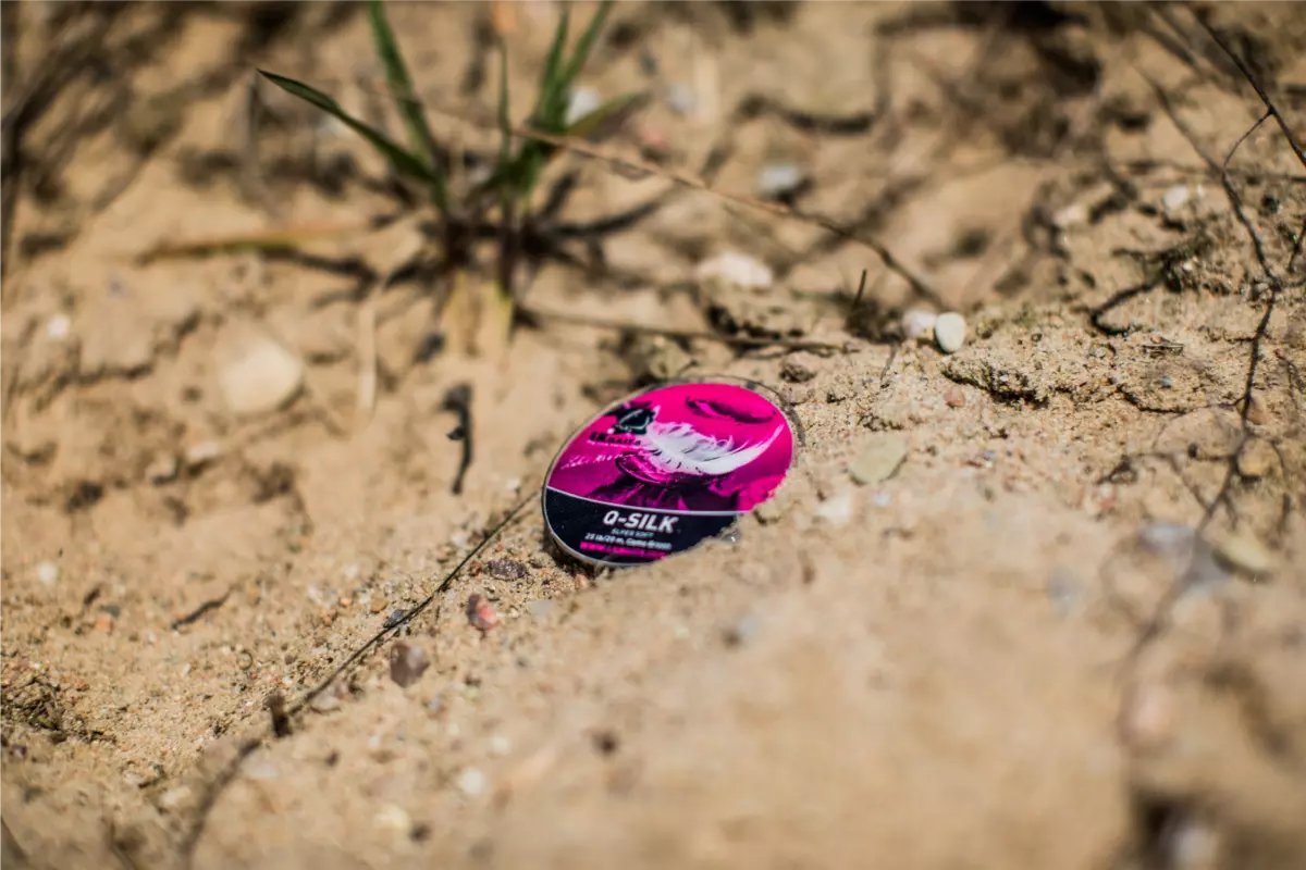 LK Baits Q – SILK 15lb/20m camo brown