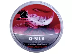 LK Baits Q – SILK 15lb/20m camo brown