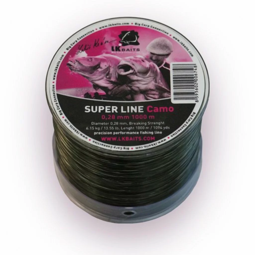 LK Baits Super Line Camo 0,30mm 1000m