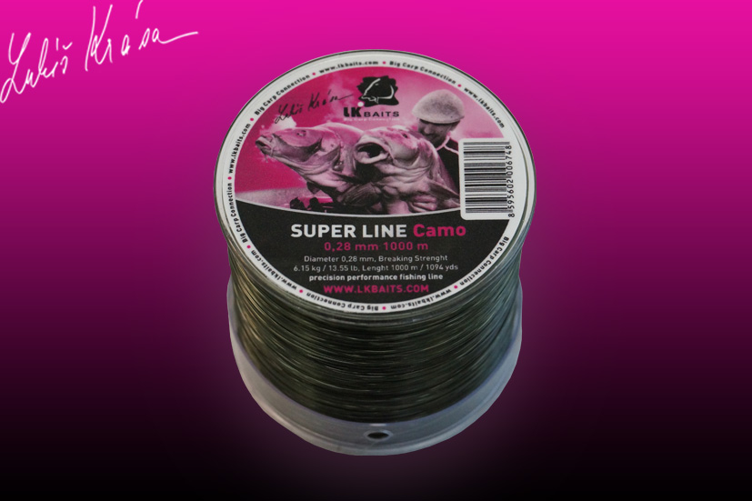 LK Baits Super Line Camo 0,30mm 1000m