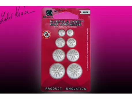 Karpela Cont - LK Baits s zářezy - bílá(white)


