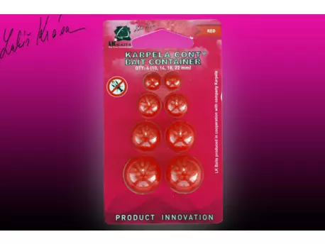 Karpela Cont - LK Baits s zářezy - červená(red)


