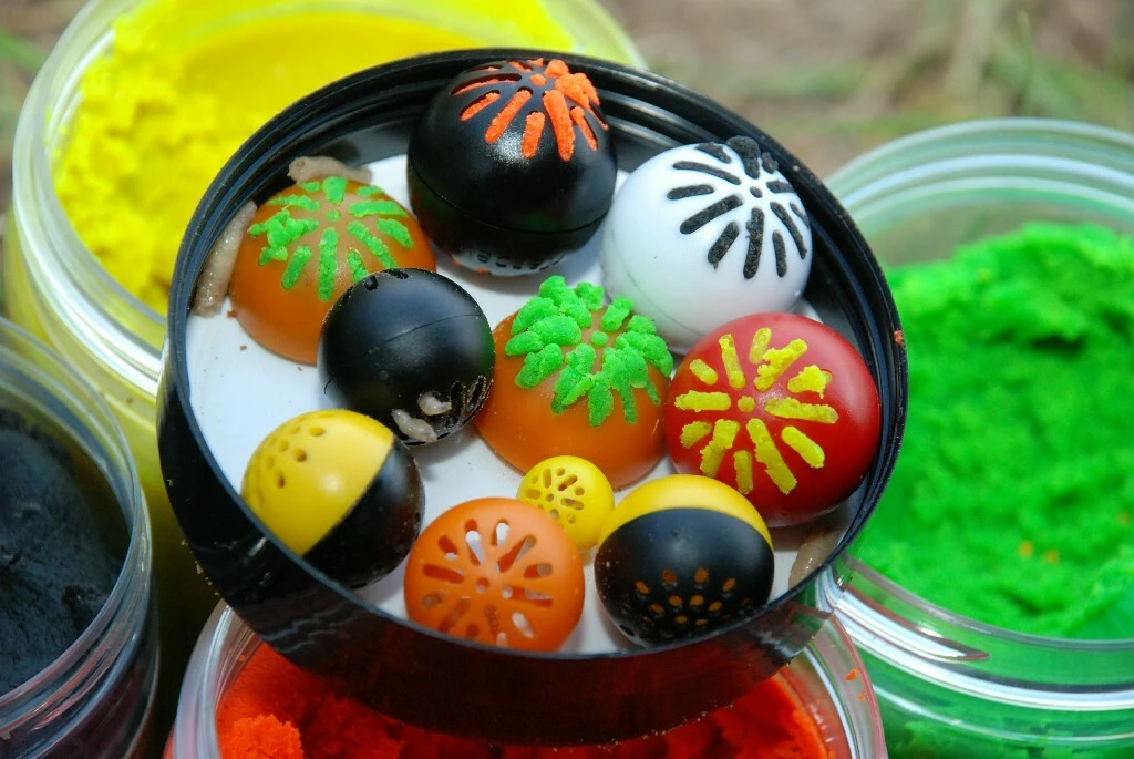 Karpela Cont - LK Baits s zářezy - oranžová(orange)