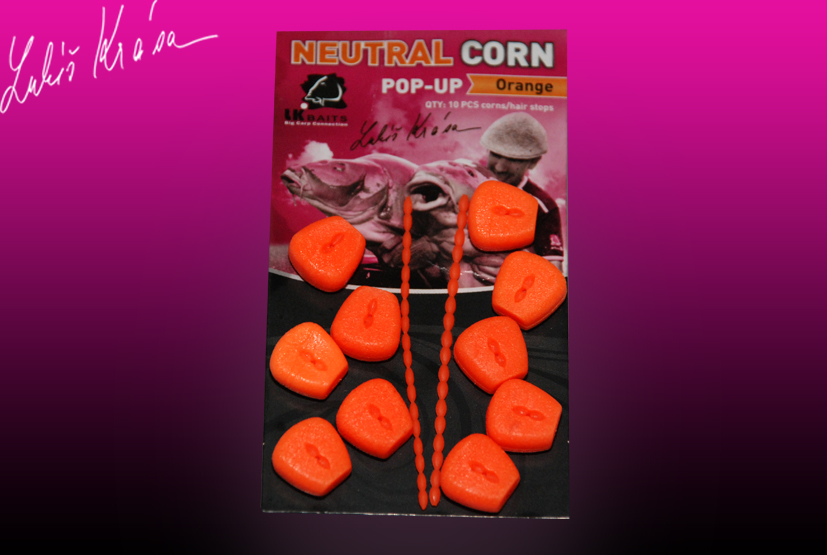 LK Baits Neutral Corn - Orange VÝPRODEJ