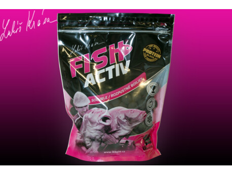 LK Baits Fish Activ Black Protein 1kg, 20mm