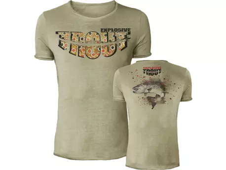 HOTSPOT Design Vintage tričko Trout Explosive