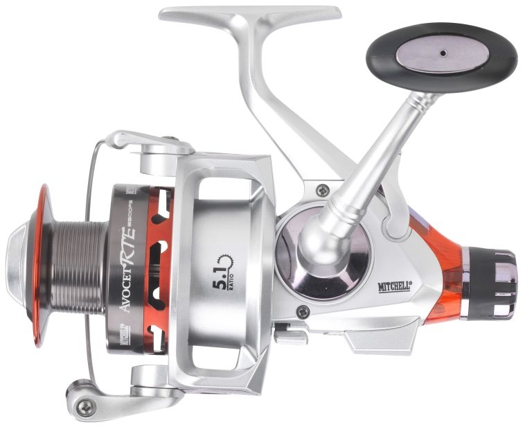 Naviják s volnoběžnou brzdou a signalizátorem Mitchell Avocet RTE