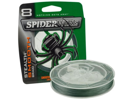 Šňůra Spiderwire Stealth Smooth 8 Zelená 150m VÝPRODEJ