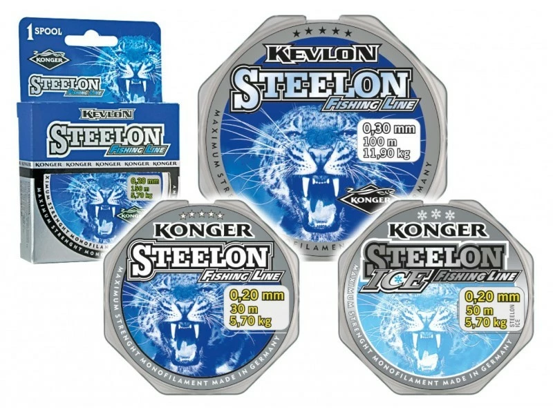 Konger Corda Da Pesca Team CARP Rainbow Bobina 600 M Monofilo Per Carpa - Foto 7