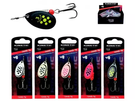 Kinetic Akční krabice třpytky Candy 4/7/10g 120ks