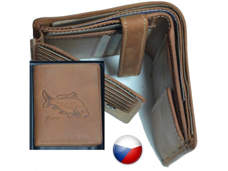 Pánská kožená peněženka KAPR