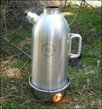 Samovar kempinkový univerzální 1,2l hliníkový