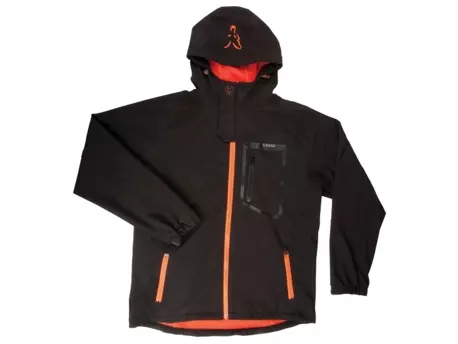 FOX Bunda Black and Orange Softshell Jacket VÝPRODEJ!!